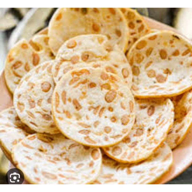 

glosir kripik tempe sagu gurih asin /kripik tempe 1kg