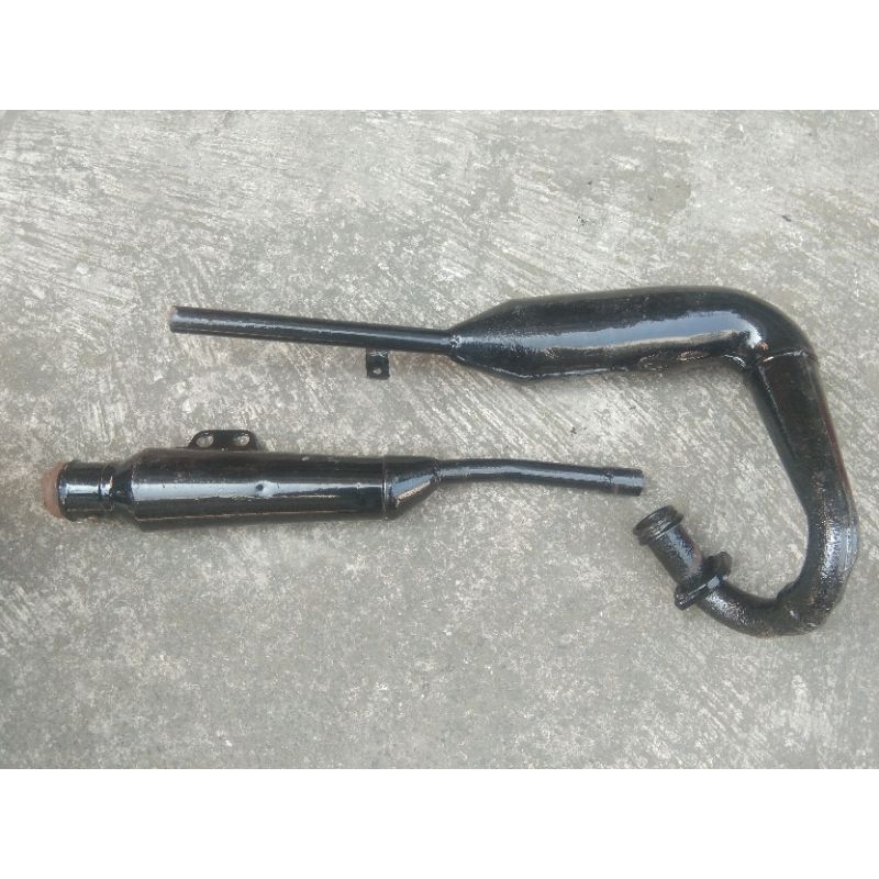 knalpot kawasaki binter KE 125 original bekas