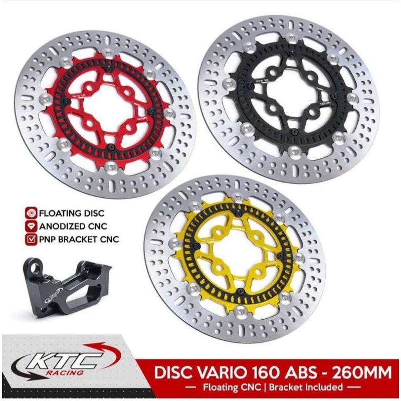 piringan cakram vario 160 abs cakram depan ktc vario 160 abs piringan ktc vario 160 abs