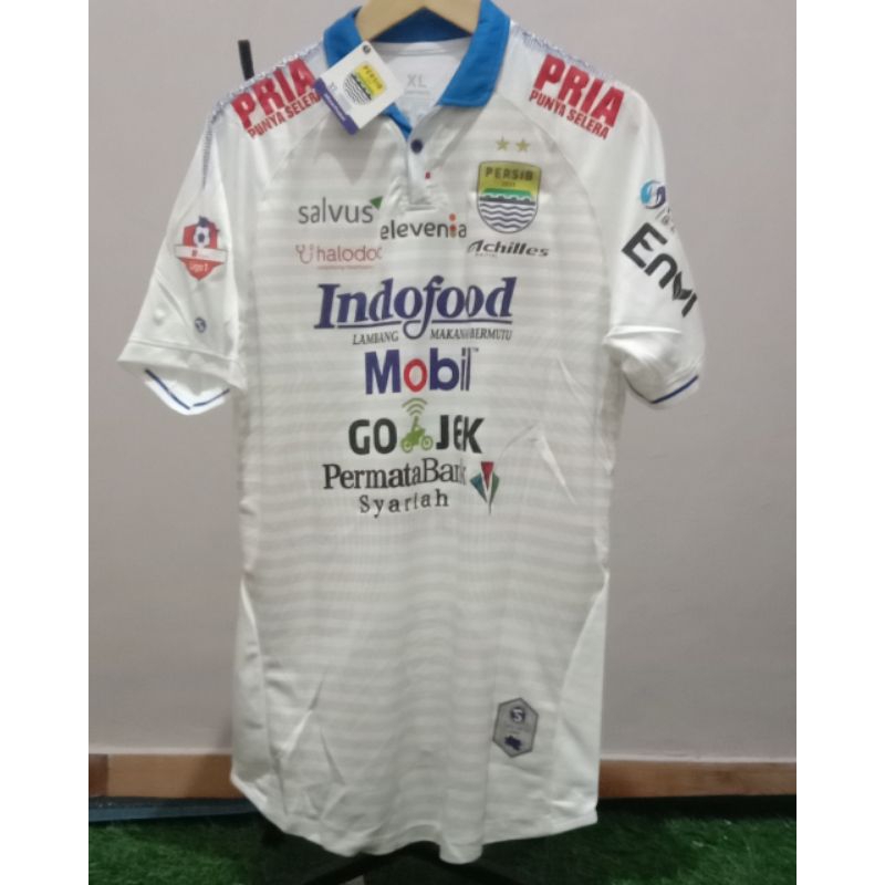 JERSEY PERSIB BANDUNG AWAY 2019 NAMESET (VIZCARRA) #9 SIZE XL