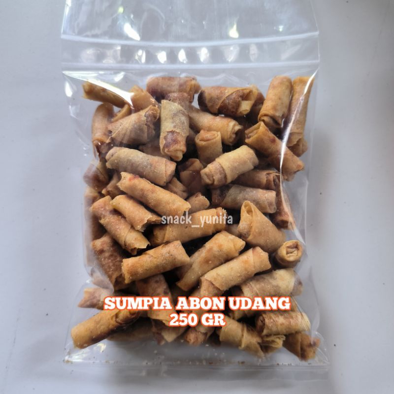 

SUMPIA ISI abon udang premium 250 Grm