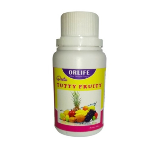 

✦ PROMO✦ PERISA PASTA ORLIFE / perasa Minuman Dan Makanan / Perisa Pasta TUTTY FRUTY Orlife 100 gram