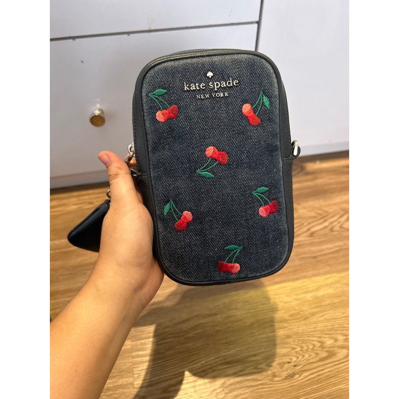 PRELOVED katespade minnie cherrie sling bag