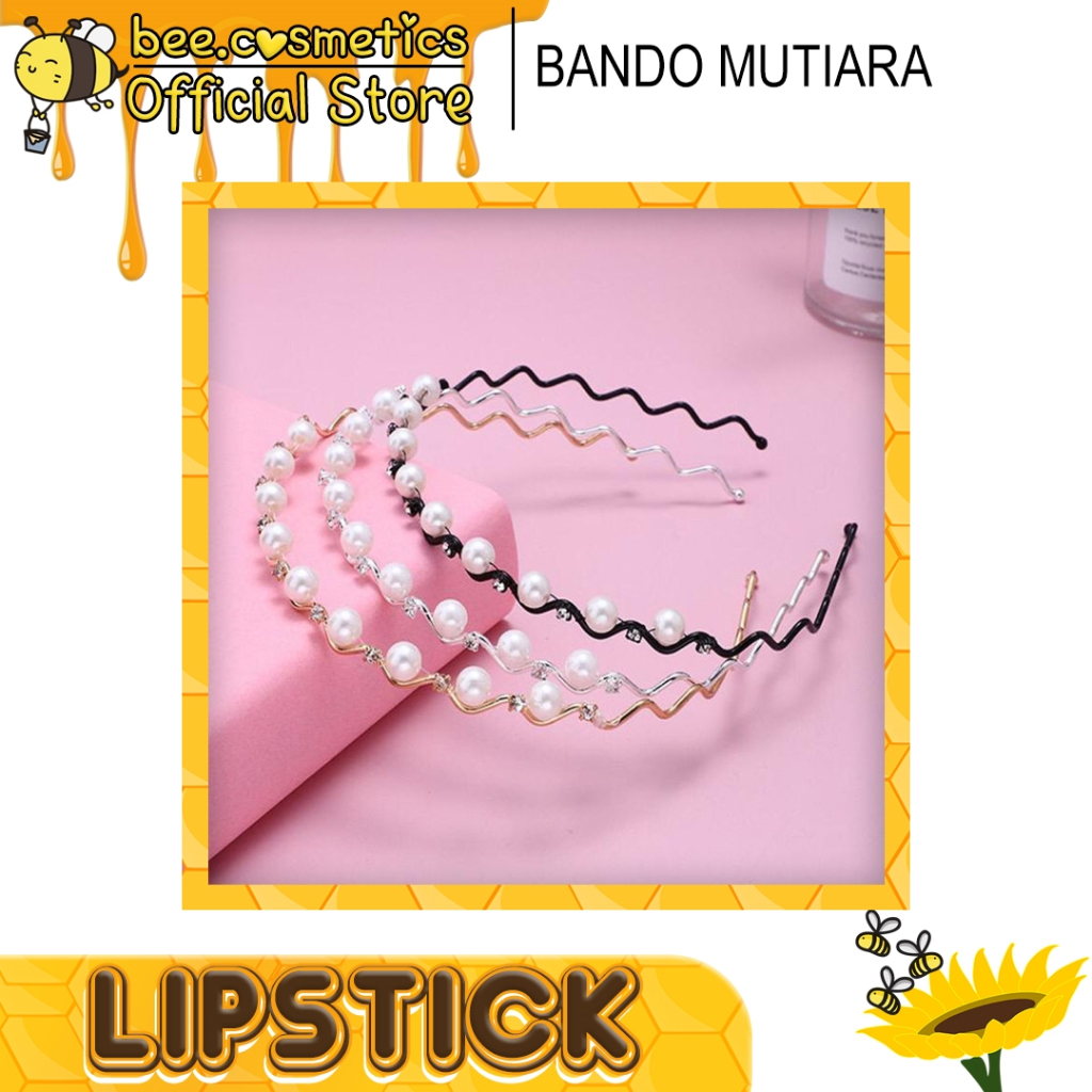 BANDO MUTIARA RAMBUT GELOMBANG KOREAN STYLE ( BANDO WANITA )