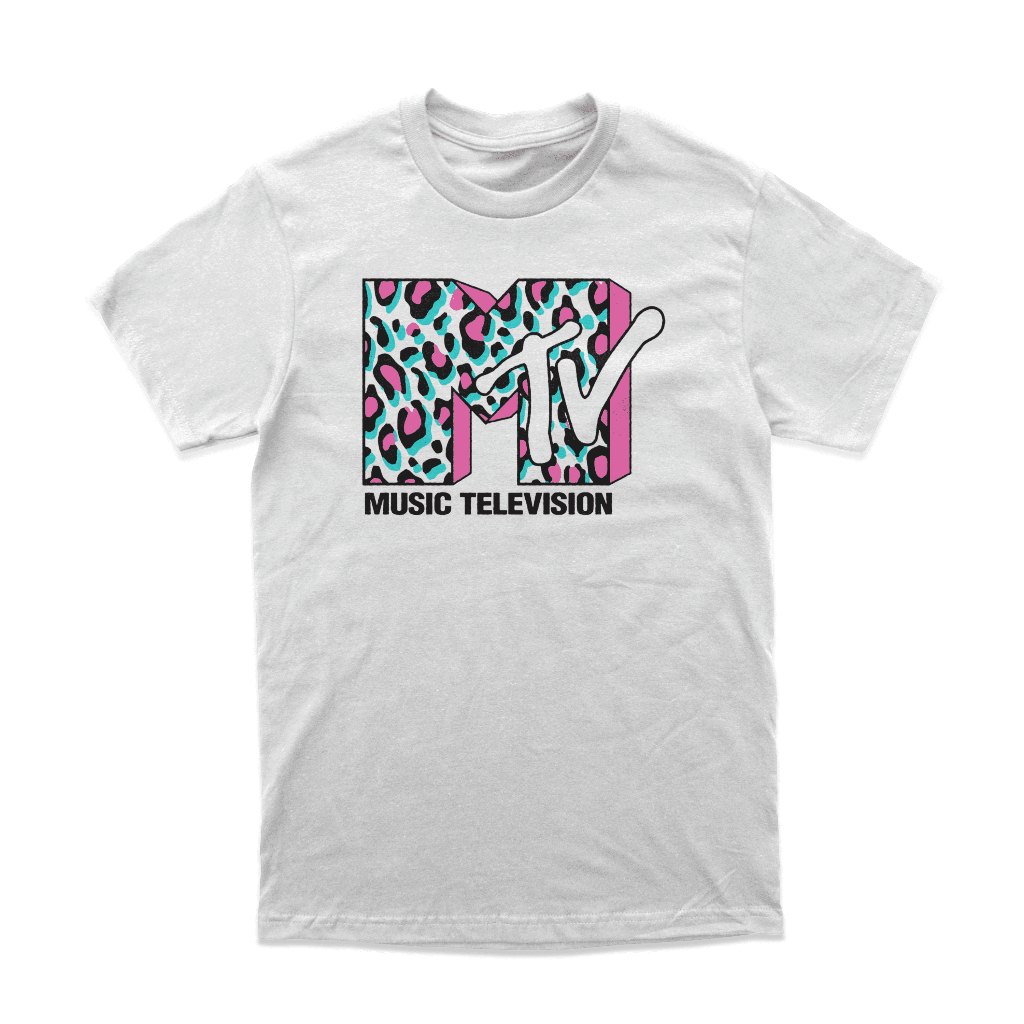 Kaos MTV Vintage Music Television Tshirt "MTV3" Merchandise