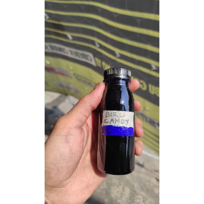 Cat biru candy / Candy blue