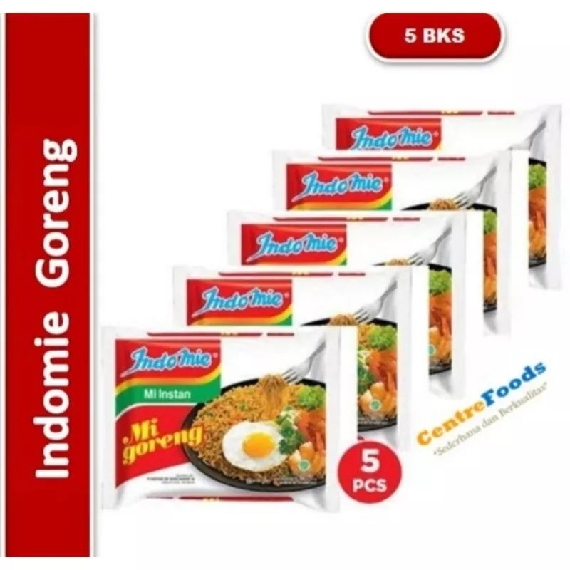 

PAKET INDOMIE / SEDAP GORENG ISI 5