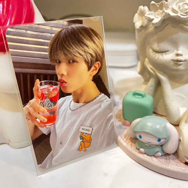 Photocard NCT Dream Jisung Cafe Tumblr