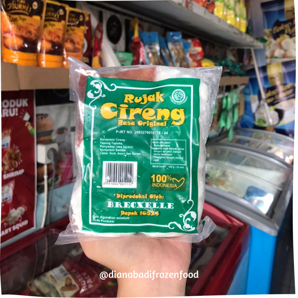

Cireng rujak Brexcelle 550 gr Murah