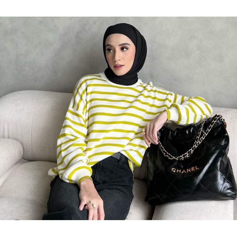 Nara Sweater Olive Gonegani