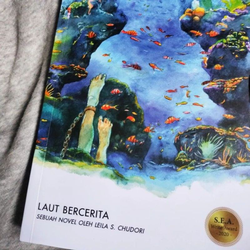 Preloved Novel Laut Bercerita Original
