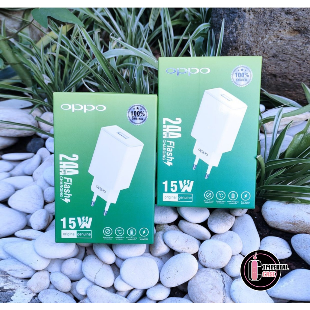 ￼BATOK ADAPTOR CHARGER TC CASHAN OPPO 2A ORI 100% 15W UNTUK HP OPPO F1 F1S F5 F7 A3S A1K NEO9 NEO7 I