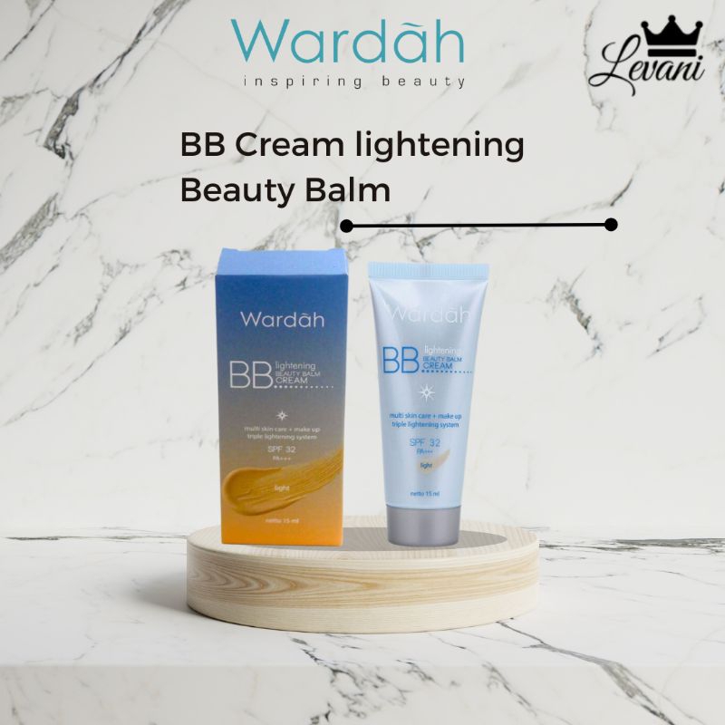 LEVANI - Wardah BB Cream Lightening Night Beauty Balm 15ml