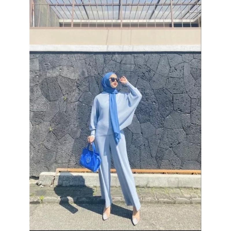 ANDARA SET // SETELAN BLOUSE + CELANA KULOT