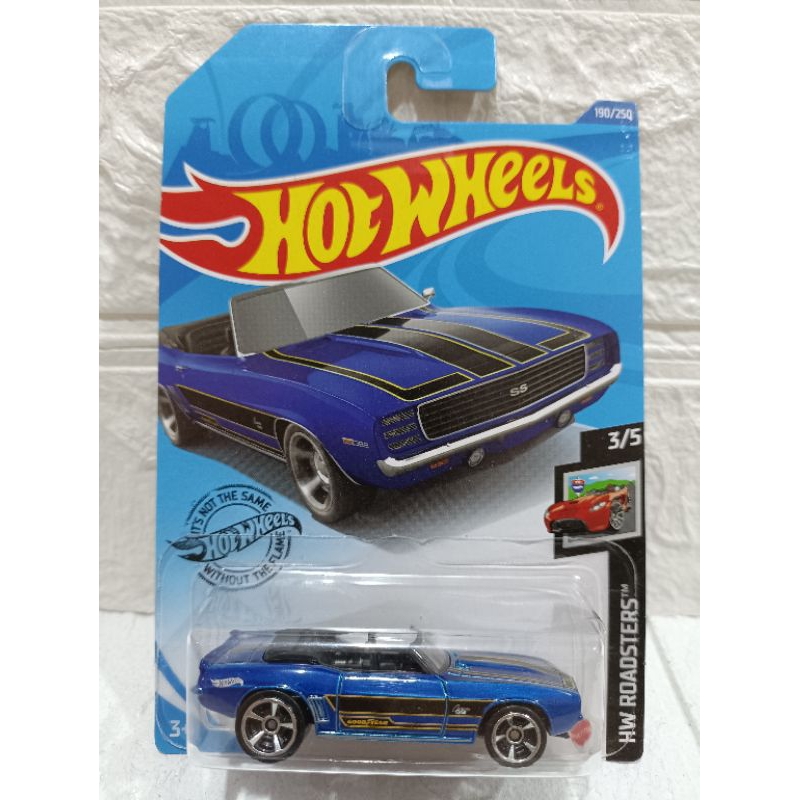 HOT WHEELS '69 CAMARO BIRU