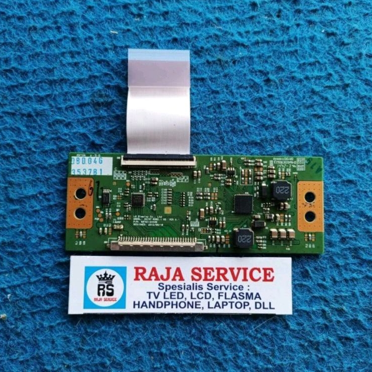 kabel tv LG 32LB550A lvds flaxible dari tcon ke panel lcd 50pin
