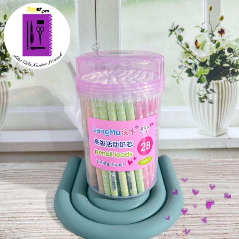 

ISI PENSIL//REFILL POLKADOT TABUNG LANGMU LM-6303 ukuran 0.7 REFILL PENCIL TERMURAH