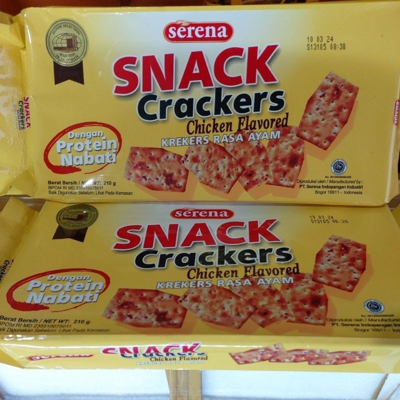 

Serena Snack Crackers 210gr