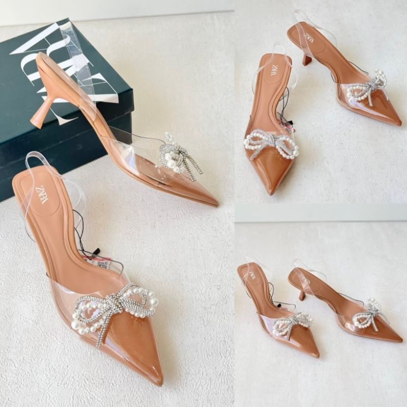 Zara Heels 6cm Selop S19320