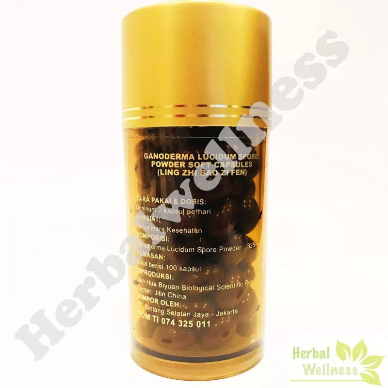 Jamur lingzhi premium quantity ganoderma lucidum spore powder