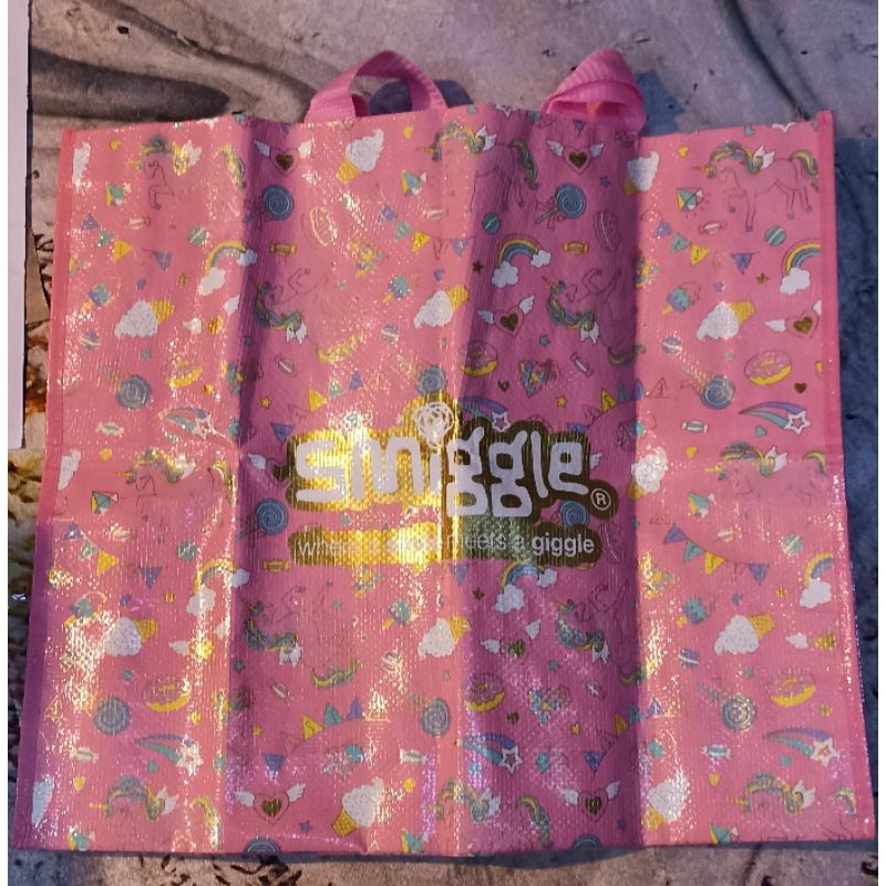 SMIGGLE REUSABLE BAG ORIGINAL 100% (LARGE)