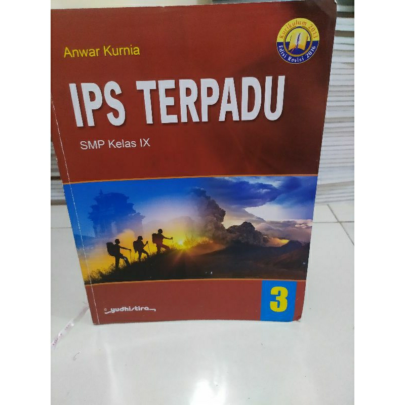IPS TERPADU UNTUK SMP KELAS 9 YUDHISTIRA K.2014 REVISI 2016