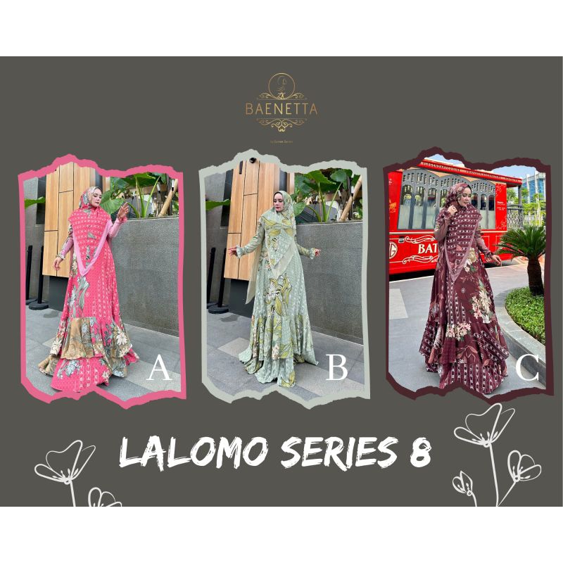READY GAMIS SYAR'I LALOMO SERIES 8 BY BAENETTA