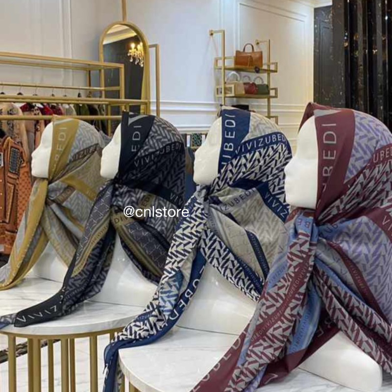 VZ Monoline Scarf Voal Original by VIVI ZUBEDI