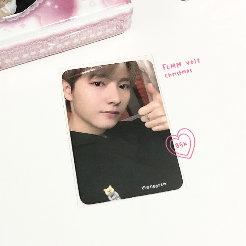 renjun rj photocard pc official fcmm vol 2 christmas xmas edition