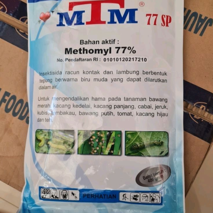 MTM insektisida ulat bawang merah