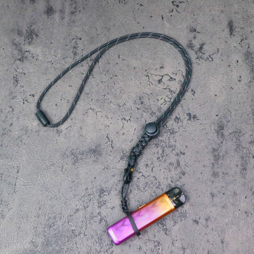 

RK Lanyard Podzz Tali Id Card Paracord 550lbs 4mm Free O Ring 13mm 20mm 40mm Snaphook Alloy Premium