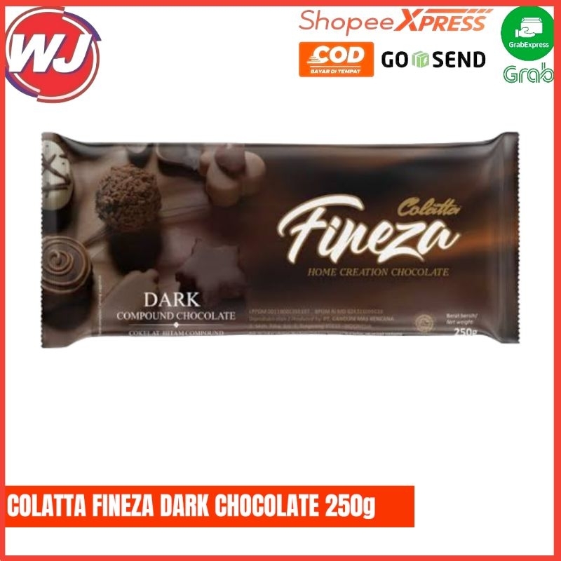 COLATTA FINEZA DARK CHOCOLATE 250g