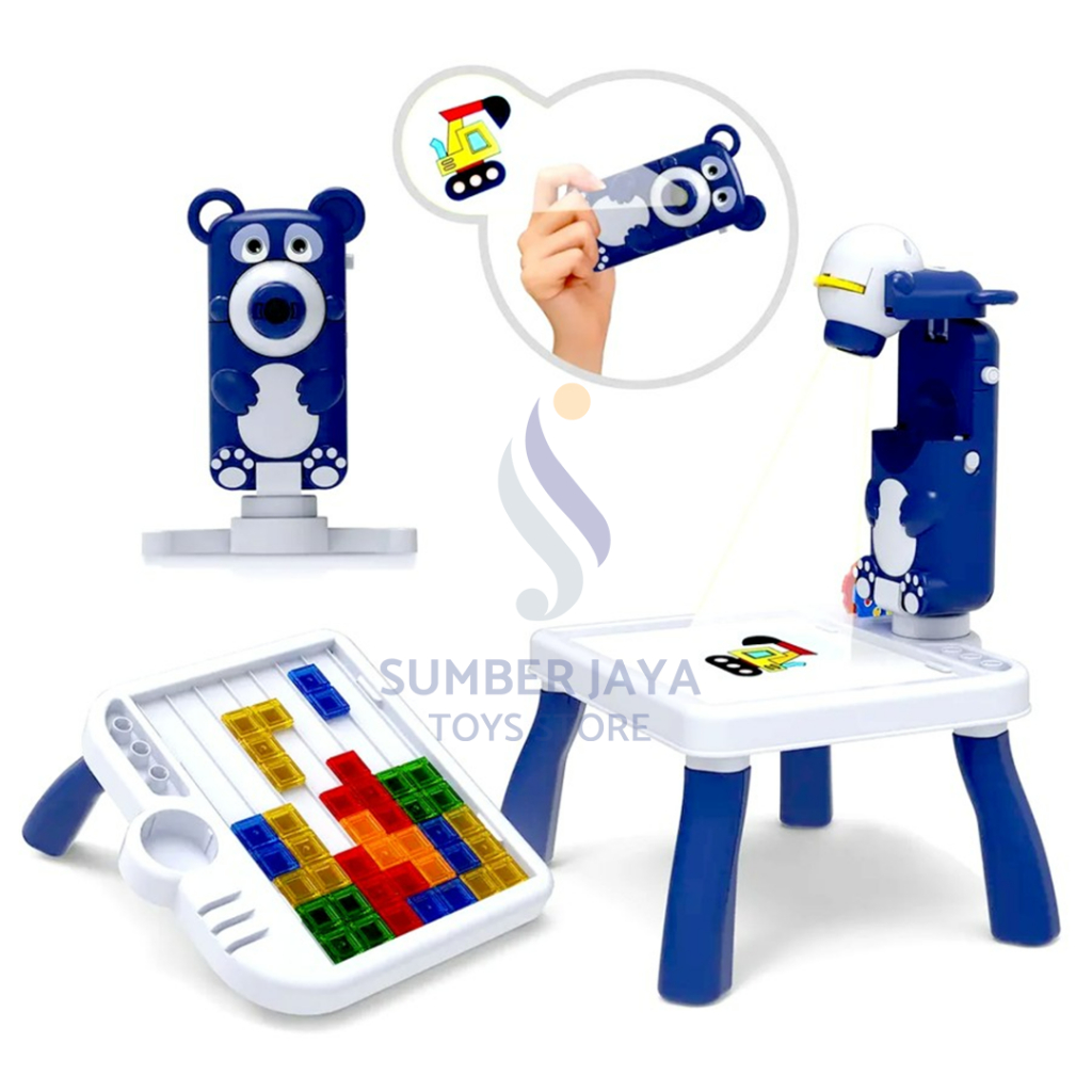 TETRIS PROJECTION | MAINAN ANAK EDUKASI TETRIS PROJECTION