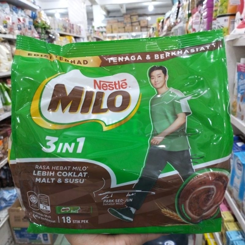 

Nestle Milo Chocolate Powder Milk Susu Bubuk Cokelat Impor Malaysia HALAL