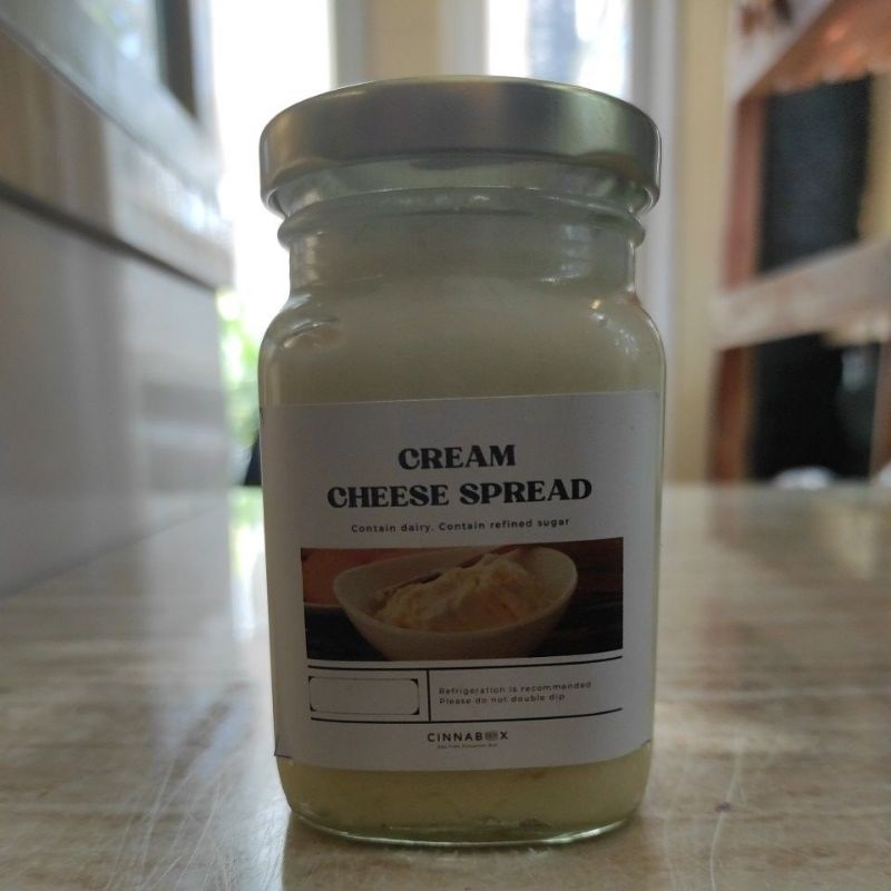 

Homemade Cream Cheese Spread Cinnabox