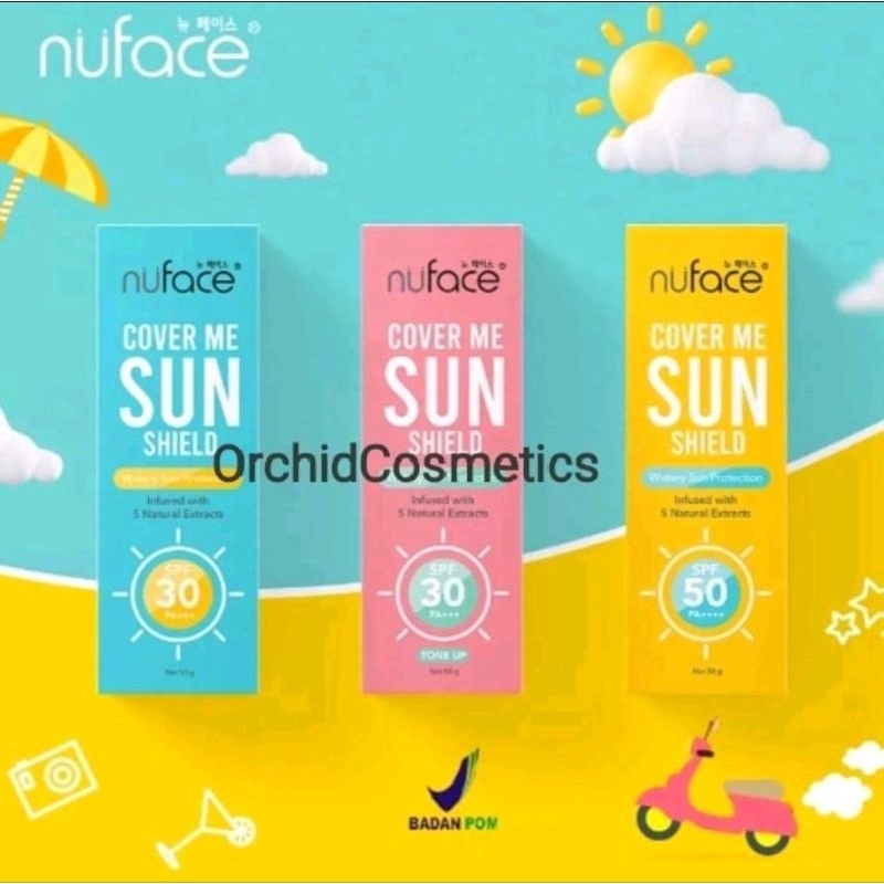 NuFace Nu Face Cover Me Sunshield / NuFace Sunblock Sunscreen