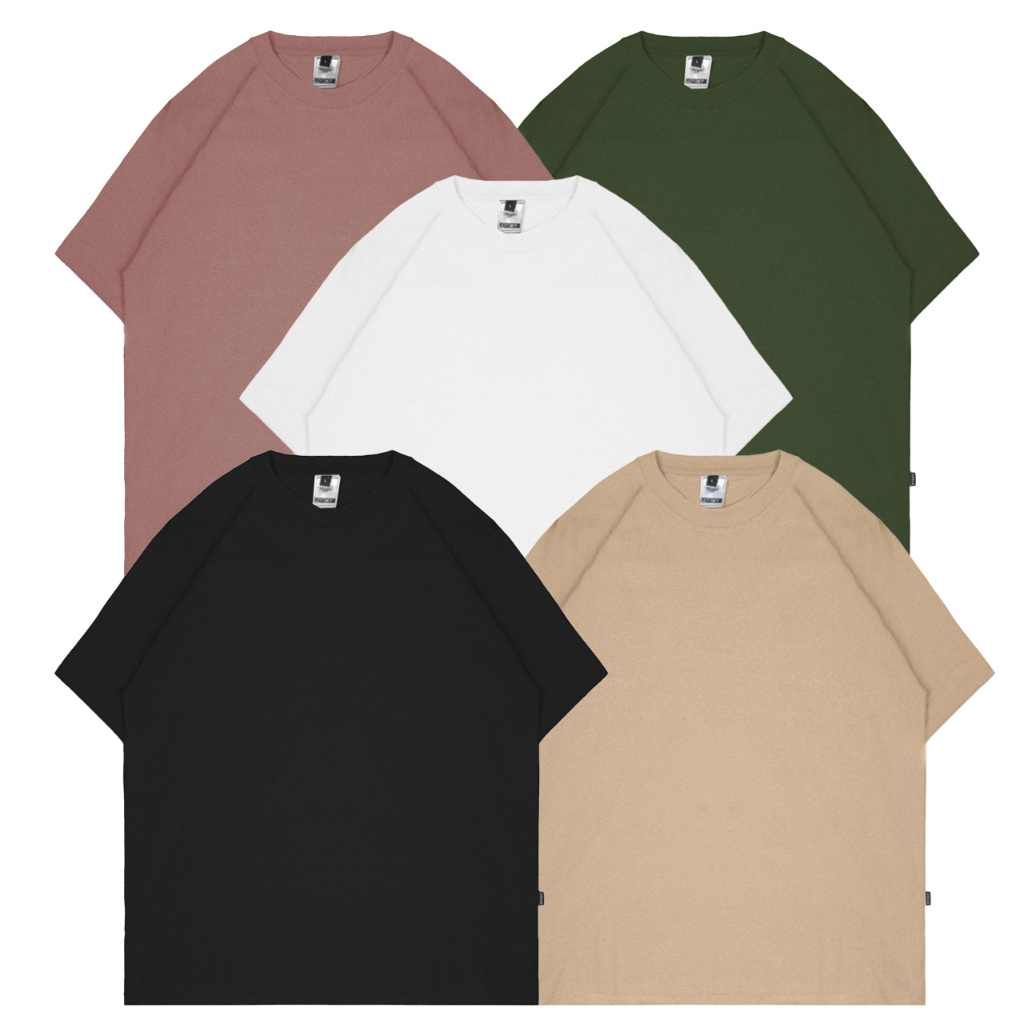 Otsky Kaos Pria Polos Oversize Cotton Combed 24s