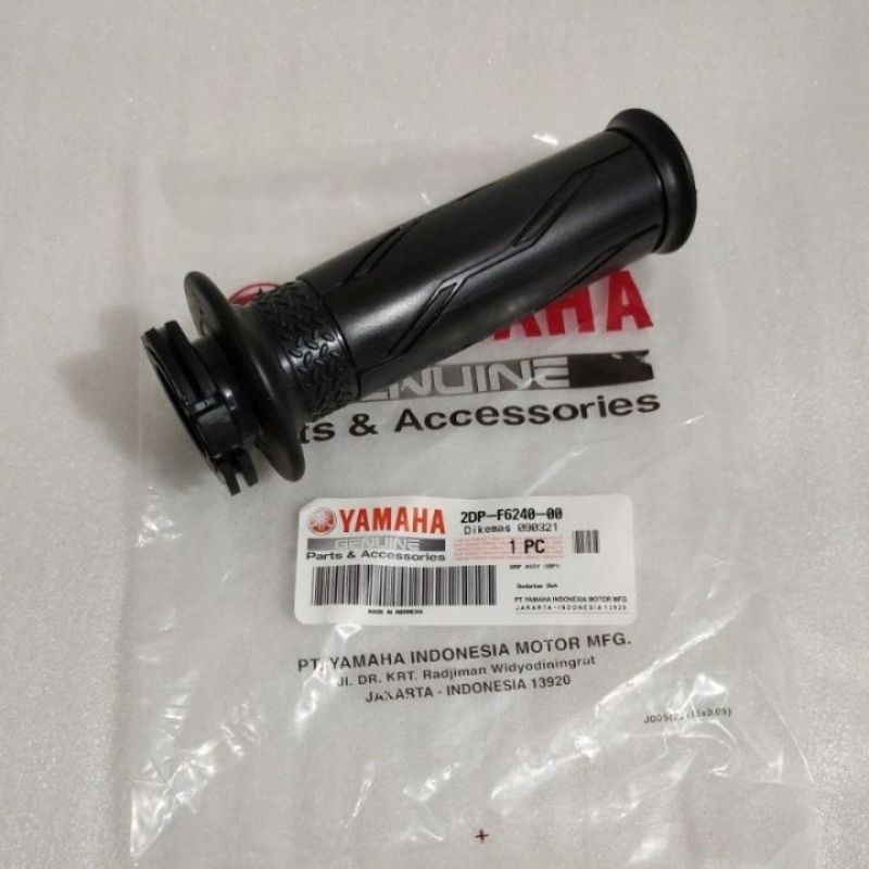HandGrip Hangrip Selongsongan Gas Sarung Karet Gas Kanan Nmax Old ORIGINAL YAMAHA 2DP-F6240-00