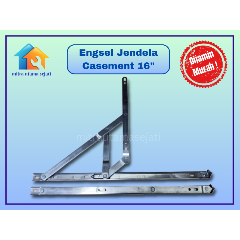 Engsel Jendela Casement 16 Inch Engsel Jendela Stainless Friction Stay