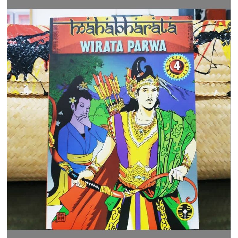 Buku Cergam Mahabharata bergambar