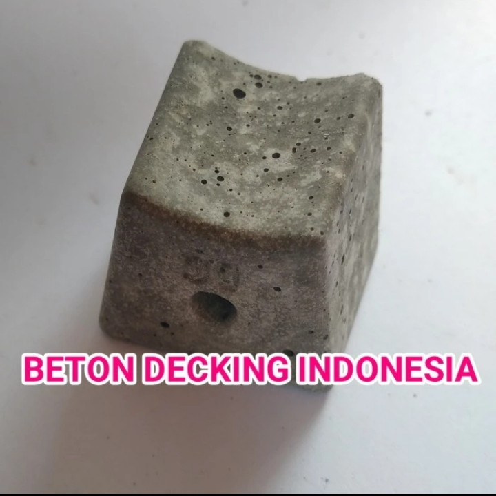 ECERAN Beton Decking siap pakai 30mm 3cm - Tahu beton