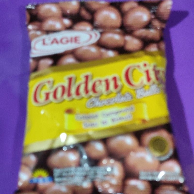 

CHOCOLATE BALLS GOLDEN CITY 50 GR
