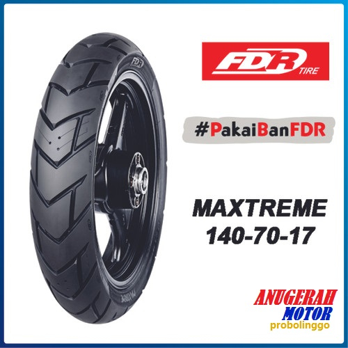 Ban Luar FDR Tubless Tubles Tubeles 140 70 Ring 17 Maxtreme