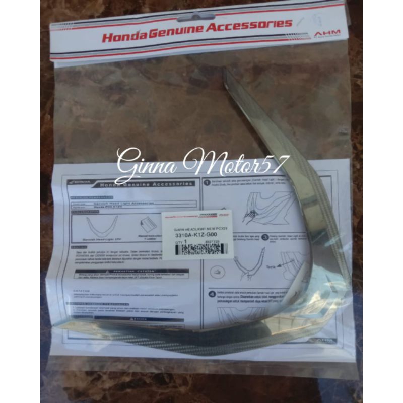 Garnish Headlight Honda PCX 160