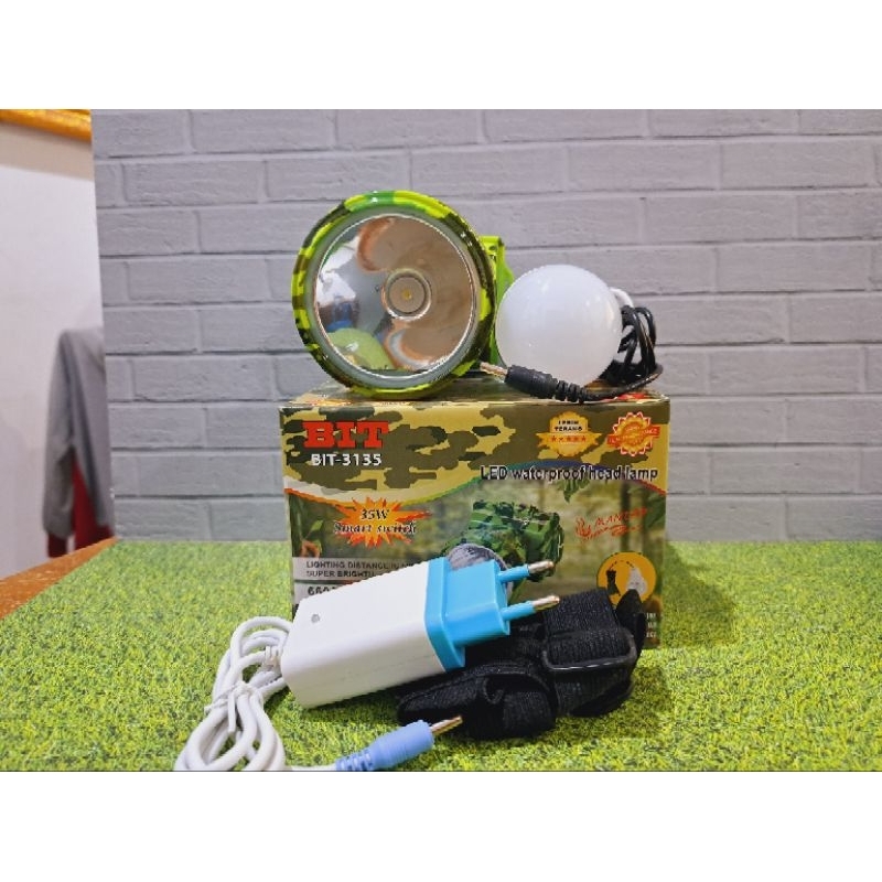 Senter Kepala BIT Headlamp BIT-3135