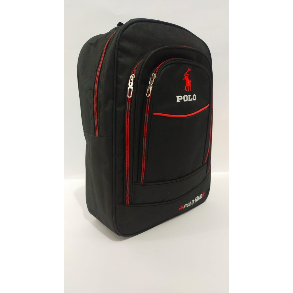 Tas Ransel Pria/Wanita Tas Sekolah SMP/SMA Merk Polo star