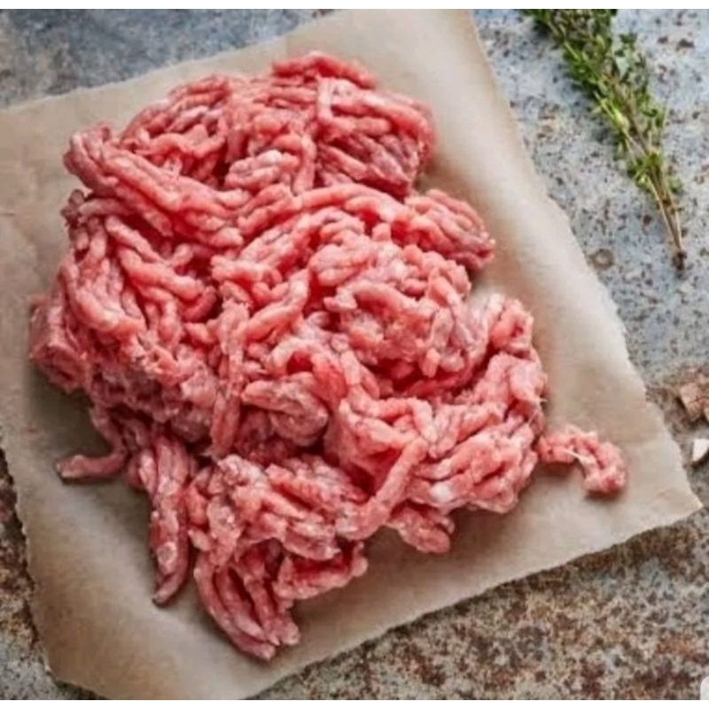 

DAGING BABI CINCANG SEGAR 500 GRAM / PORK MINCED MEAT FRESH