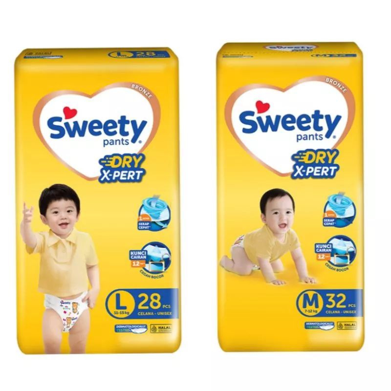 Pampers Sweety M32 / L28