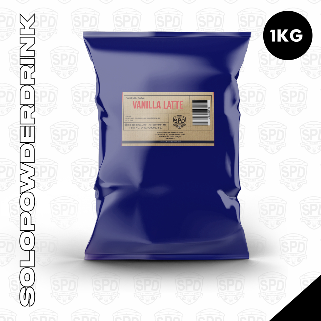 

Bubuk Minuman Rasa Vanilla Latte