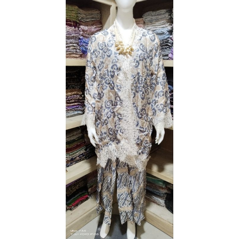 set batik+lace+pants layer